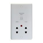 Eurolite PL4581 Shaver Socket (LEAD TIME: 2-3 DAYS)