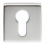 Manital QE001CP Square Euro Profile Escutcheon (LEAD TIME: 2-3 DAYS)
