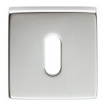 Manital QE003CP Square Standard Key Escutcheon (LEAD TIME: 2-3 DAYS)