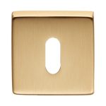 Manital QE003SB Square Standard Key Escutcheon (LEAD TIME: 2-3 DAYS)