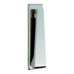 Eurospec SWE1020SSS Door Knocker 167 x 40mm Bolt Through Fixing - Satin Stainless Steel (LEAD TIME: 2-3 DAYS)