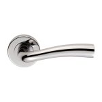 Serozzetta SZC050CP Cinco Lever On Round Rose (LEAD TIME: 2-3 DAYS)