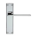 Serozzetta SZM035CP Zone Lever On Latch Backplate (LEAD TIME: 2-3 DAYS)