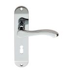 Serozzetta SZM131CP Lever On Lock Backplate (LEAD TIME: 2-3 DAYS)