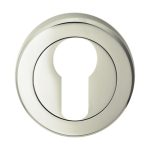 Serozzetta SZR001PN Euro Profile Escutcheon - Polished Nickel (LEAD TIME: 2-3 DAYS)