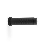 Alexander & Wilks AW600-75-BL Brunel Knurled Door Stop Black (LEAD TIME: 2-3 DAYS)