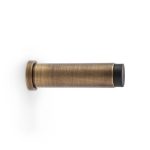 Alexander & Wilks AW601-75-AB Plain Projection Cylinder Door Stop - Antique Brass (LEAD TIME: 2-3 DAYS)
