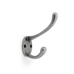 Alexander & Wilks AW770AI Victorian Hat and Coat Hook - Antique Brass Iron (LEAD TIME: 2-3 DAYS)
