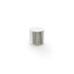 Alexander & Wilks AW800-20-PN Brunel Knurled Cylinder Cupboard Knob - Polished Nickel 20mm (LEAD TIME: 2-3 DAYS)