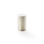 Alexander & Wilks AW800-35-SN Brunel Knurled Cylinder Cupboard Knob - Satin Nickel 35mm (LEAD TIME: 2-3 DAYS)