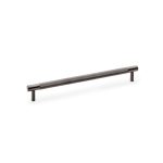 Alexander & Wilks AW810-224-DBZPVD Brunel Knurled T Bar Cupboard Handle - Dark Bronze Finish Centres 224mm (LEAD TIME: 2-3 DAYS)