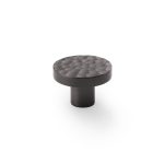 Alexander & Wilks AW820-38-DBZ Hanover Hammered Cupboard Knob - Dark Bronze 38mm (LEAD TIME: 2-3 DAYS)