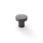 Alexander & Wilks AW821-30-DBZ Hanover Plain Cupboard Knob - Dark Bronze Knob 30mm (LEAD TIME: 2-3 DAYS)