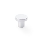 Alexander & Wilks AW821-30-PC Hanover Plain Cupboard Knob - Polished Chrome Knob 30mm (LEAD TIME: 2-3 DAYS)
