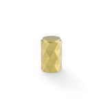 Alexander & Wilks AW847-30-SBPVD Diamond Cut Cylinder Cabinet Knob 30mm (LEAD TIME: 2-3 DAYS)