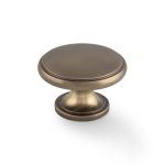 Alexander & Wilks AW849-38-AB Cambridge Round Cupboard Knob (LEAD TIME: 2-3 DAYS)