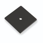Alexander & Wilks AW893-38-BL Quantock Square Backplate Black (LEAD TIME: 2-3 DAYS)
