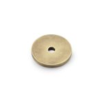 Alexander & Wilks AW895-25-ABZ Circular Backplate - Antique Brass Bronze Diameter 25mm (LEAD TIME: 2-3 DAYS)