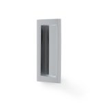 Alexander & Wilks AW911-100-PC Rectangular Flush Pull 100 x 45mm - Polished Chrome (LEAD TIME: 2-3 DAYS)