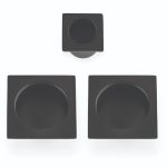 Alexander & Wilks AW995BL Square Sliding Door Pull Kit (LEAD TIME: 2-3 DAYS)