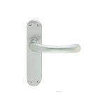Carlisle Brass CBL12SC Ibra Lever On Backplate - Latch (LEAD TIME: 2-3 DAYS)