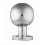 Eurospec CSK1058SSS Mortice Knob On Sprung Round Rose (LEAD TIME: 2-3 DAYS)