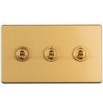 Eurolite ECSBT3SW 3-Gang 2-Way Toggle Switch (LEAD TIME: 2-3 DAYS)