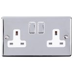 Eurolite EN2SOPCW 2-Gang Socket (LEAD TIME: 2-3 DAYS)