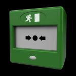 CQR FP3/GR/DP FP3 Manual Call Point Resettable Double Pole - Green (LEAD TIME: 2-3 DAYS)