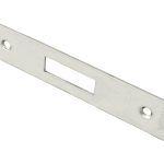 Eurospec FSF5007BSS/R Easi-T Forend Strikes & Fixing Pack Deadlocks - Bright Stainless Steel Radius Forend (LEAD TIME: 2-3 DAYS)