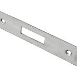 Eurospec FSF5007SSS/R Easi-T Forend Strikes & Fixing Pack Deadlocks - Satin Stainless Steel Radius Forend (LEAD TIME: 2-3 DAYS)