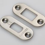 EuroSpec FSF5010SB/R Forend Strike & Fixing Pack to Suit Heavy Duty Tubular Deadbolt Radius (LEAD TIME: 2-3 DAYS)