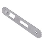 Eurospec FSF5013SSS/R Easi-T Forend Strike & FIxing Pack To Suit BS 5-Lever Sashlock - Satin Stainless Steel Radius Forend (LEAD TIME: 2-3 DAYS)