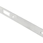 Eurospec FSF5016SSS/R Forend Strike & Fixing Pack To Suit Din Latch - Satin Stainless Steel Radius Forend (LEAD TIME: 2-3 DAYS)