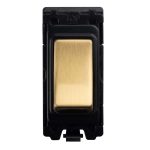 Eurolite G12C-SBB Grid & Modular 2-Way & Off Switch - Satin Brass (LEAD TIME: 2-3 DAYS)