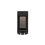 Eurolite G30-BNB Grid & Modular 20A Double Pole Switch - Black Nickel (LEAD TIME: 2-3 DAYS)