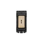 Eurolite G30KY-ABB-EL Grid & Modular Emergency Light Test - Antique Brass (LEAD TIME: 2-3 DAYS)