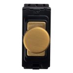 Eurolite GD400T-SBB Grid & Modular 400W & Led Intelligent Dimmer - Satin Brass (LEAD TIME: 2-3 DAYS)