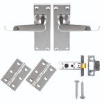Carlisle Brass GK2002CP/INTB Contract Victorian Straight Latch Pack (LEAD TIME: 2-3 DAYS)