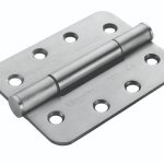 Eurospec H3N1207/14SSS/R Grade 14 Concealed Bearing Triple Knuckle Hinge Radius (LEAD TIME: 2-3 DAYS)
