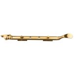 Carlisle Brass M44BSB Victorian Casement Stay 300mm Satin Brass (LEAD TIME: 2-3 DAYS)