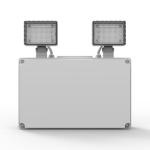 CQR TS/4/ST/WH/865 SELF TEST - Emergency LED Twin Spot, 2x250lm, IP65 (LEAD TIME: 2-3 DAYS)