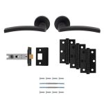 Carlisle Brass UDP009MB/INTB Tavira Latch Pack Ultimate Door Pack (LEAD TIME: 2-3 DAYS)